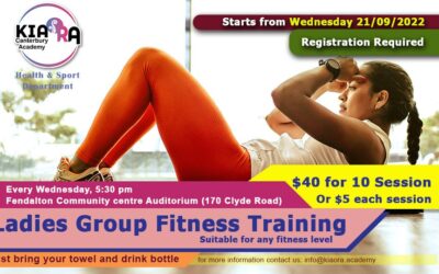 Ladies only group fitness training!